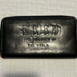 RARE FEED LEATHER WALLET BLACK